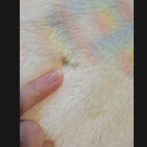 Vintage 90s Minky Baby Blanket Balloons - Picture 3 of 6